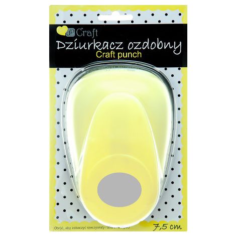 Dziurkacz ozdobny dpCraft 7,5cm Owal